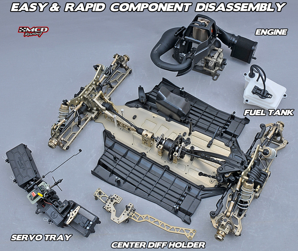 MCD Racing XR-5 Max XL Rally Karosserie Set (M503801P)